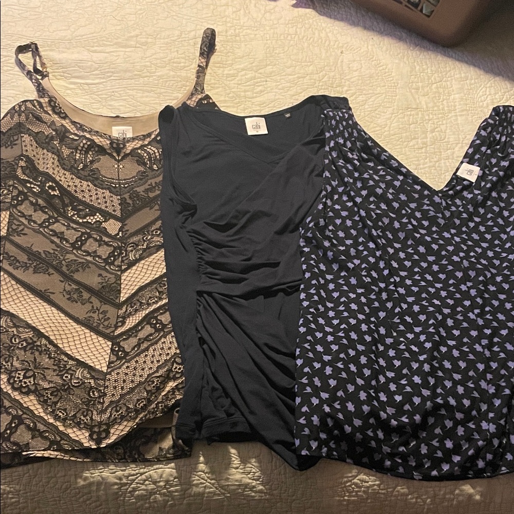 CAbi set of 3 tops